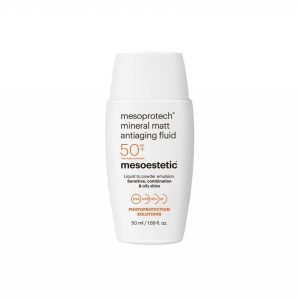 Mesoestetic mesoprotech mineral matt antiaging fluid 50+ spf